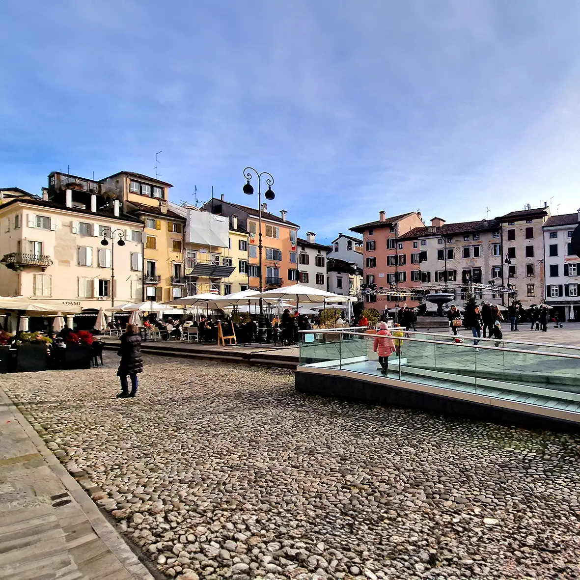 Udine, Italien, Hauptplatz